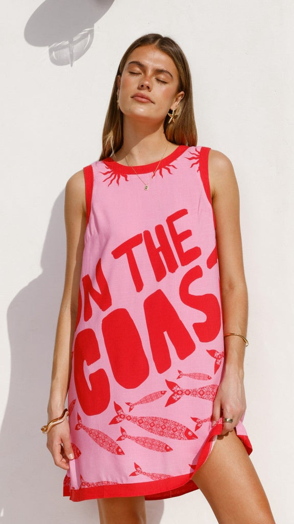 ON THE COAST MINI DRESS