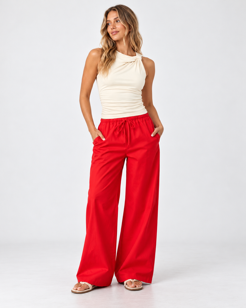 All About Eve Danni Twist Top -Oat