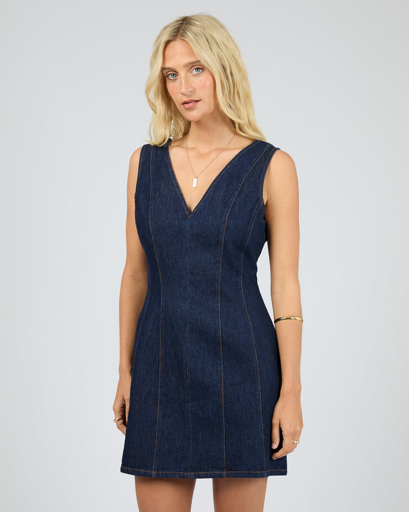 MARLO DENIM DRESS INDIGO