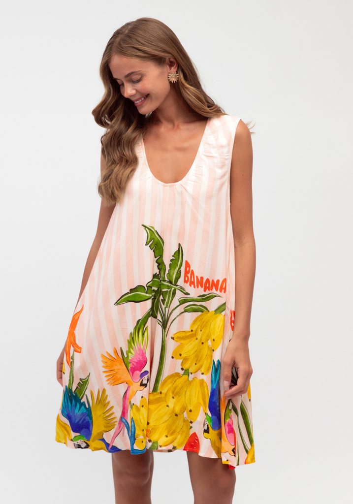SUNHAVEN MINI DRESS - SUMMER PRINT