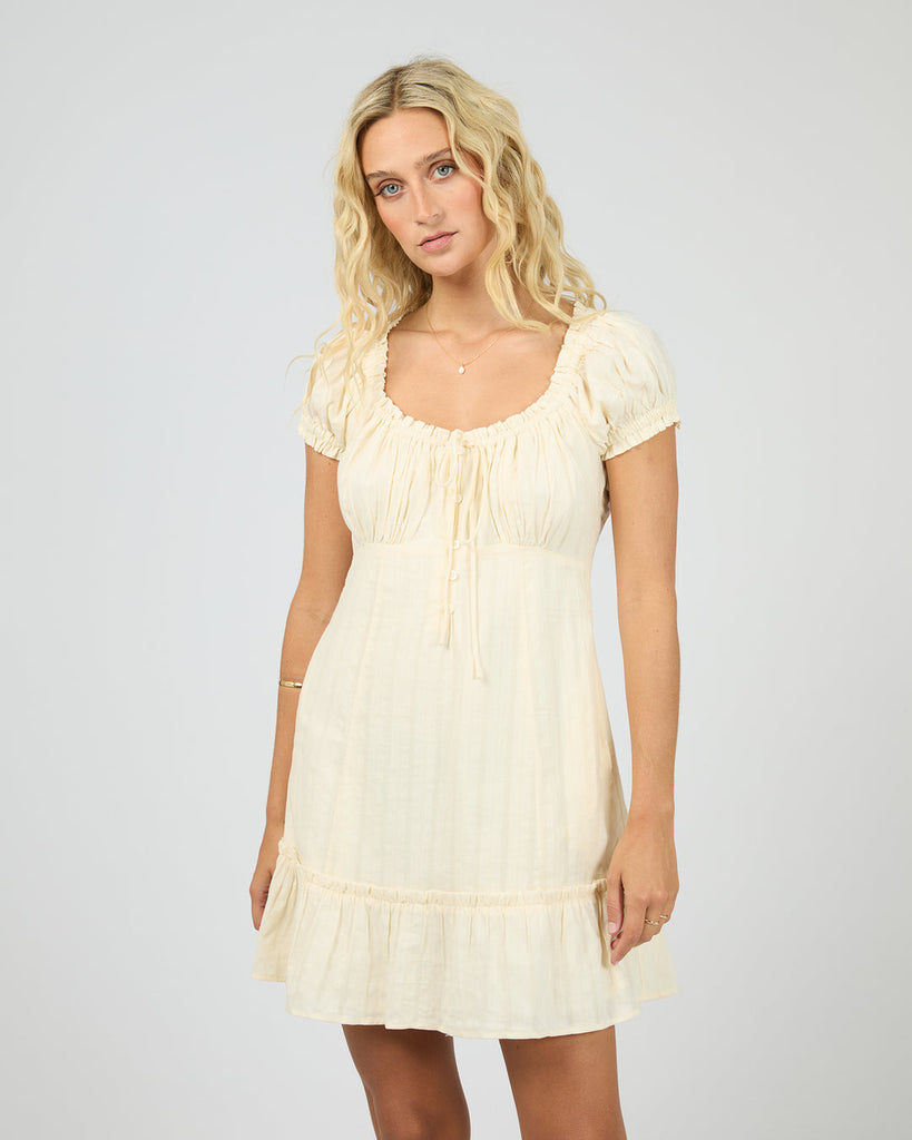 SHAYAN MINI DRESS YELLOW