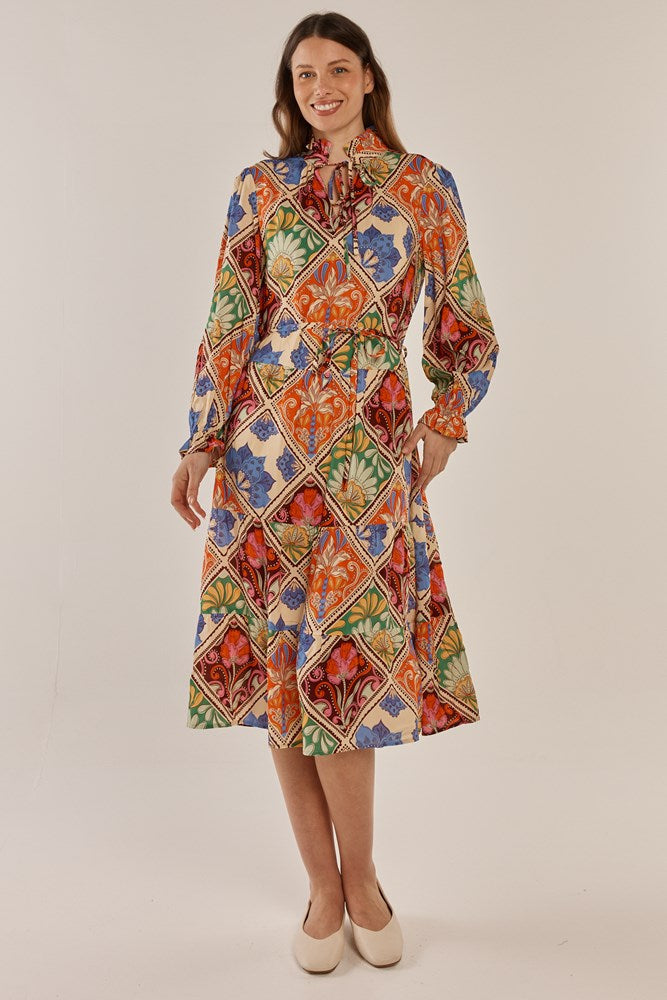 Lyon Dress - Villa Floral Print