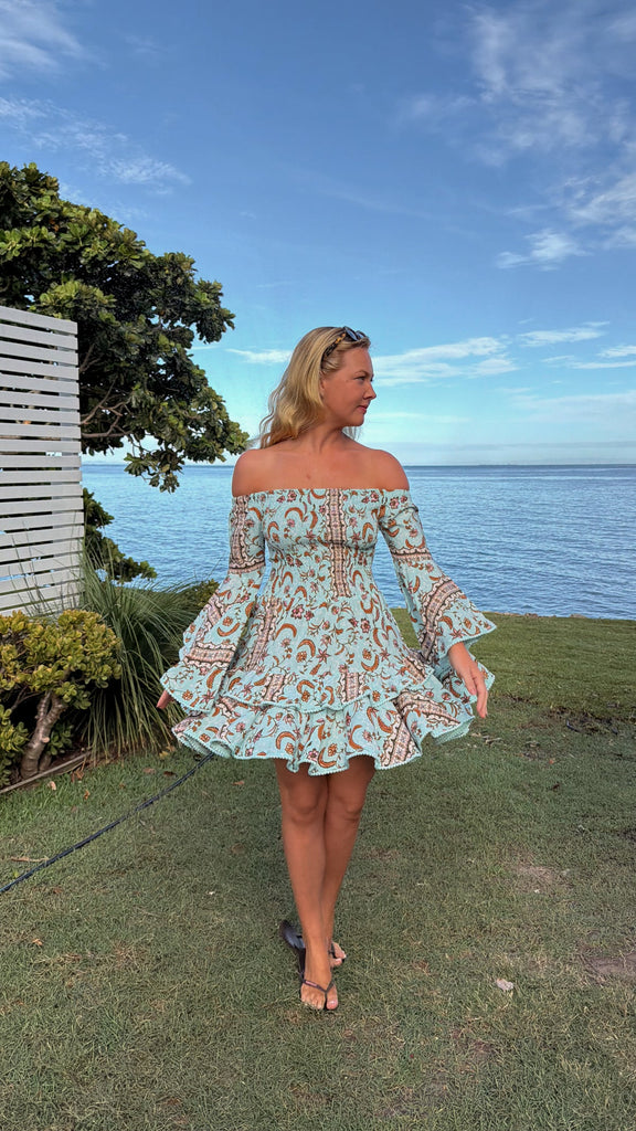 PRIMROSE DRESS - MARSHMALLOW