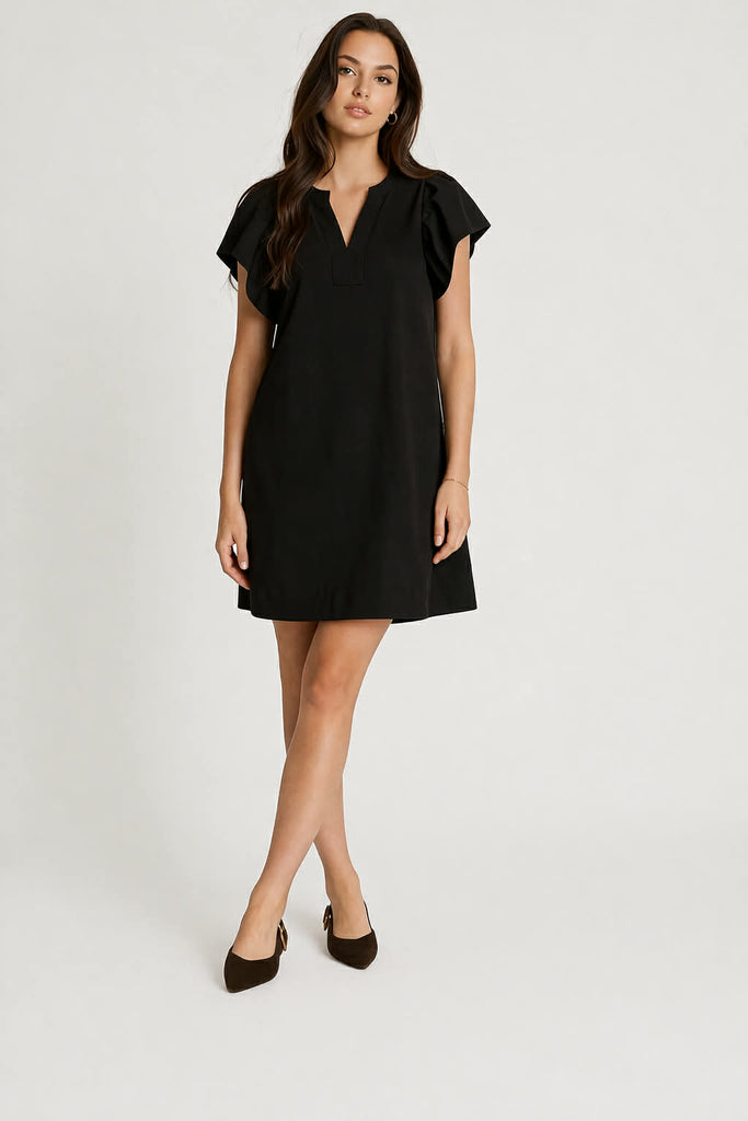 MARA SHIFT DRESS BLACK