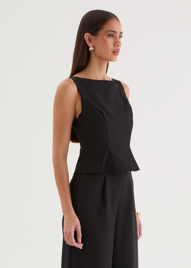 HANLAN PEPLUM PLAYSUIT
