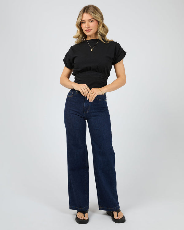 AAE HALLE TEE BLACK