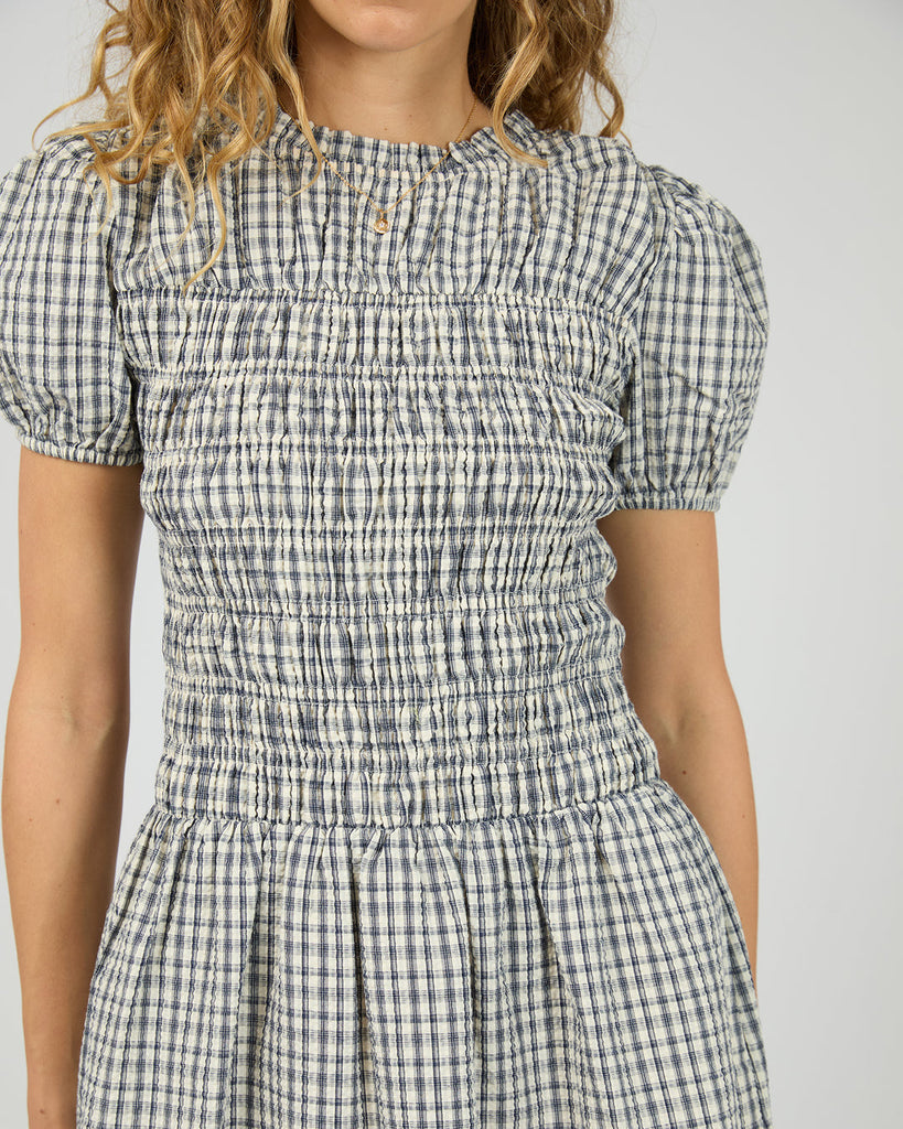 TWIGGY MINI DRESS CHECK