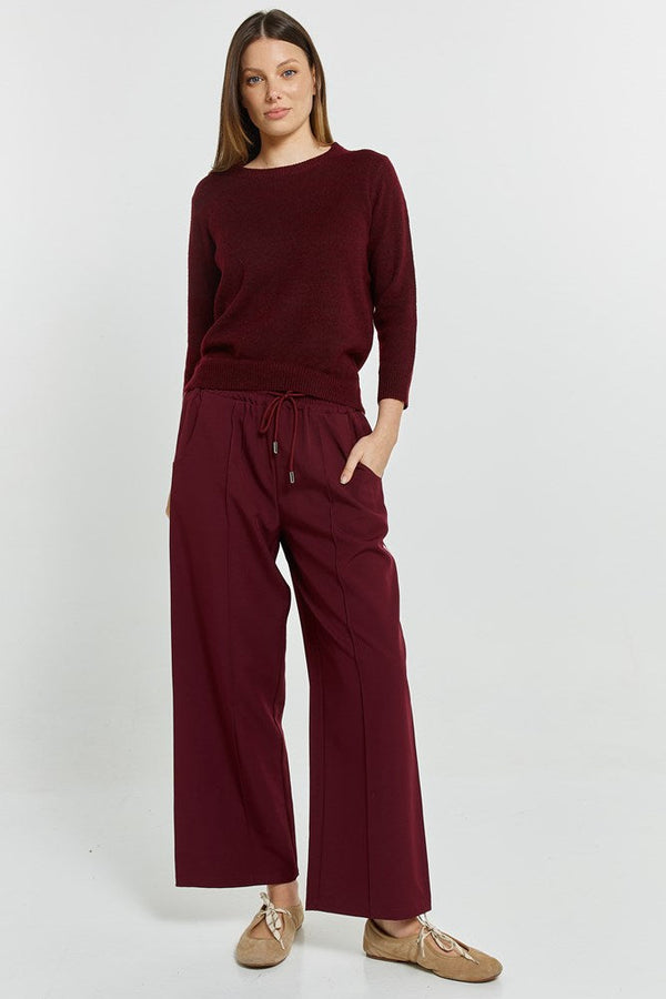 Maddison Jogger - Wine