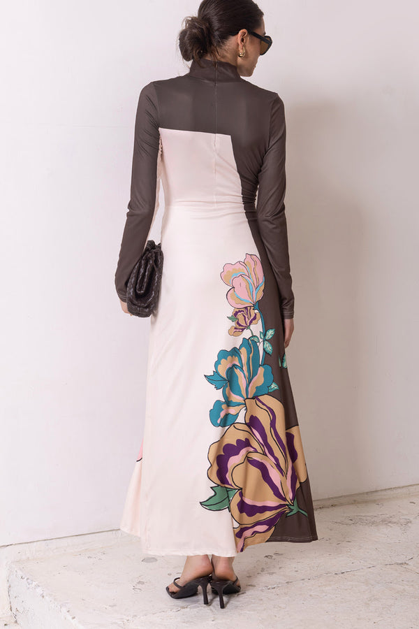 MANCORA MAXI DRESS FLORAL