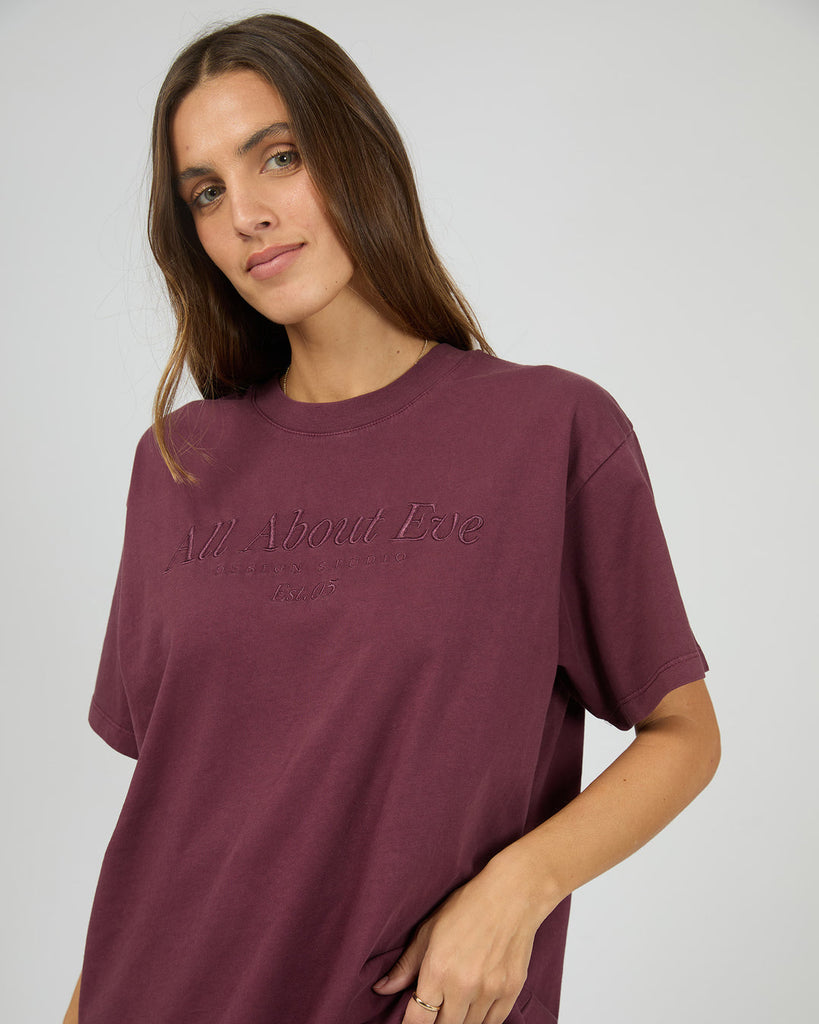 AAE TIMELESS TEE WINE