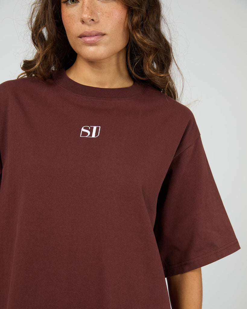 SILENT LUXE TEE CHERRY