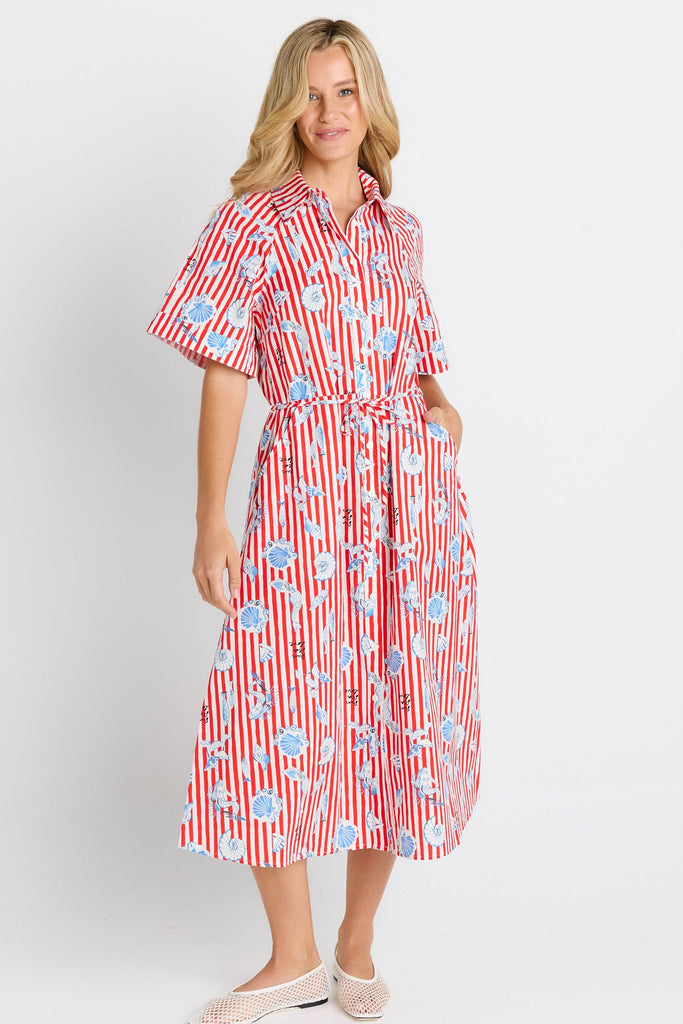 Amalfi Dress - Amalfi Print