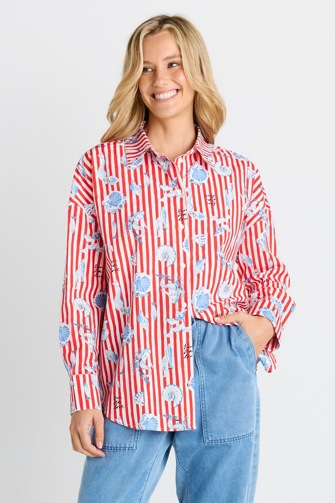 Amalfi Shirt - Amalfi Print