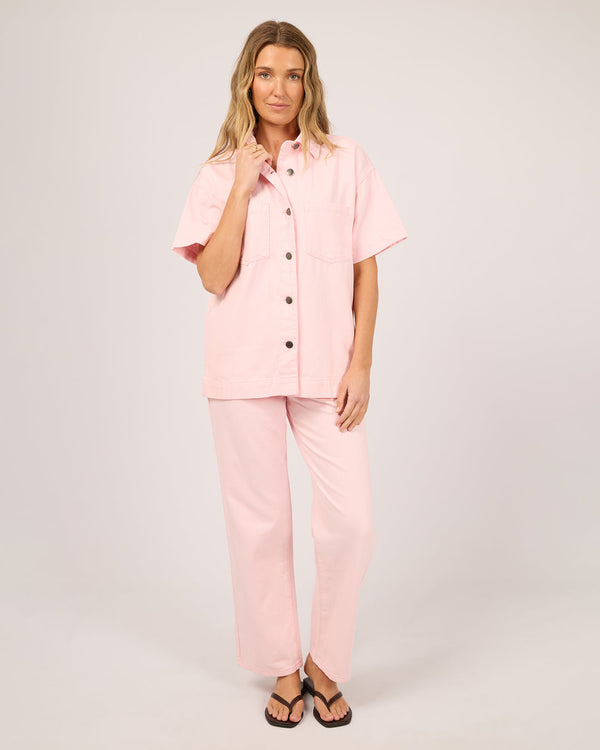 SIMI DENIM SHIRT PINK