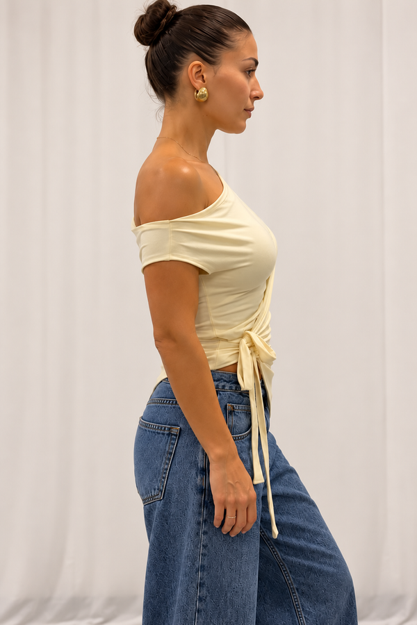 Hendrix Top -Cream