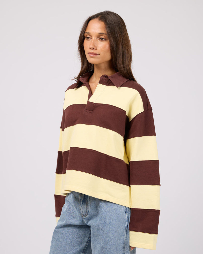 Alto Rugby Top -Cherry