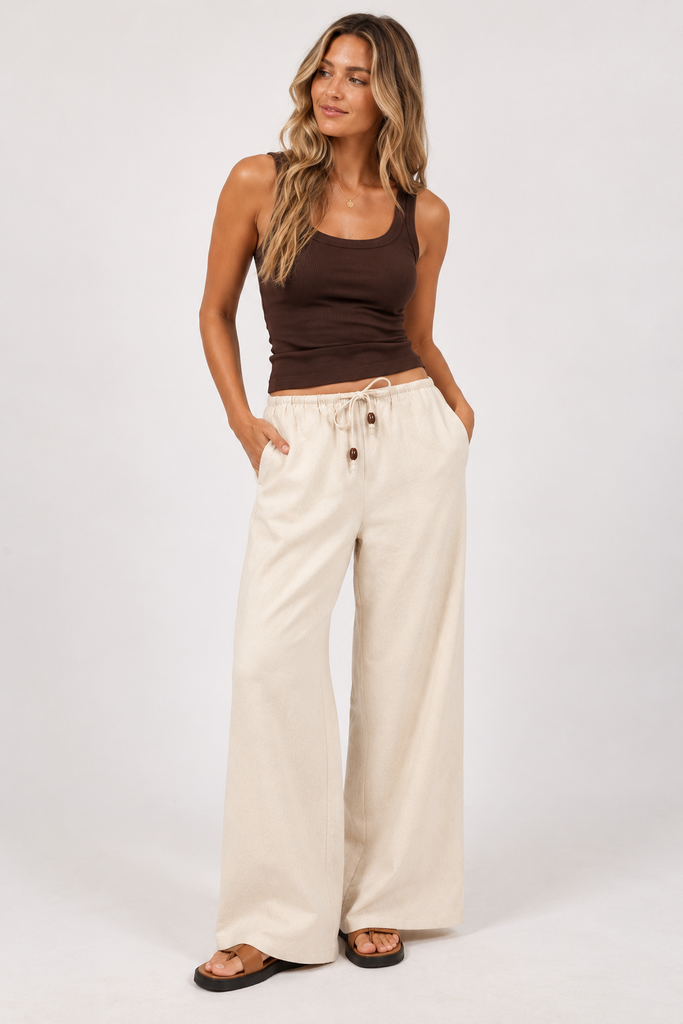 All About Eve Petra Pants – Oat