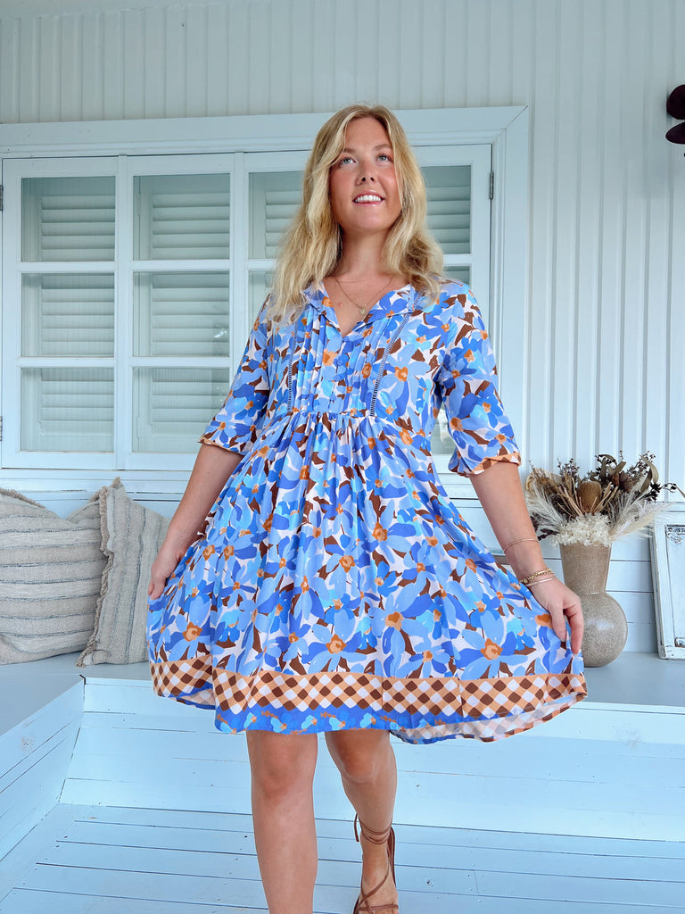 ISABELLA MINI DRESS - WILD ORCHID