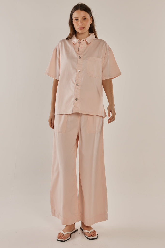 Saffra Relax Leg Jean - Pink
