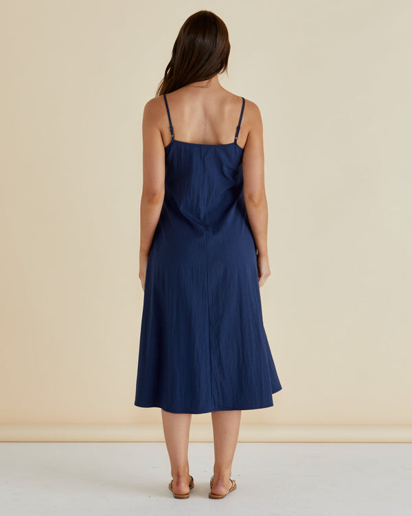 Harriet Dress - Navy Blue