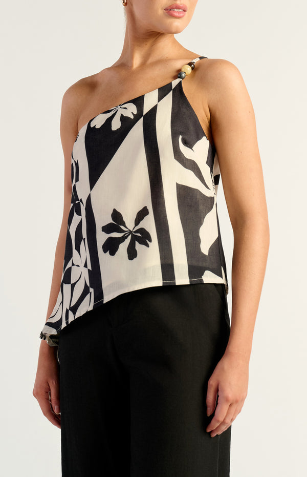 RAVEN ASYMMETRICAL TOP