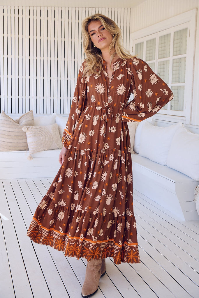 HAYLEY MAXI DRESS - DE LA SOL