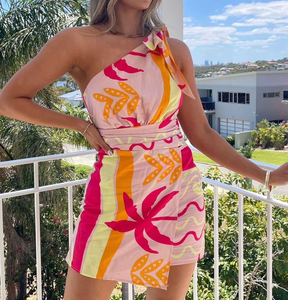 TEMPO MINI DRESS PARADiSE PRINT