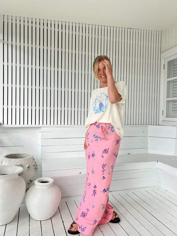 WOODS MAXI SKIRT - WILD BERRY