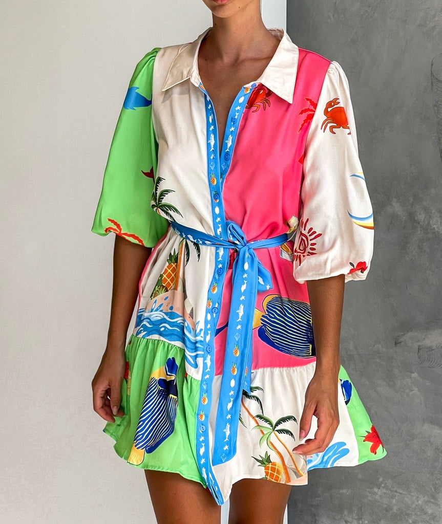 BY ThE SEA SHIRT DRESS