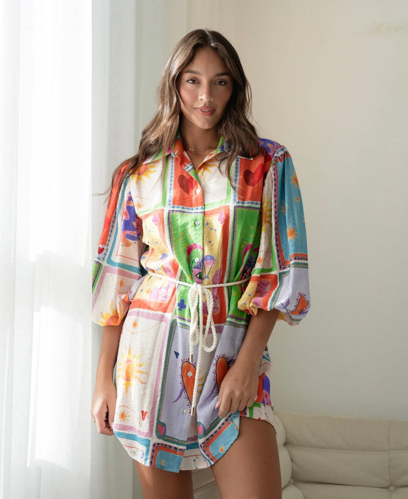 MATAHARI SHIRT DRESS