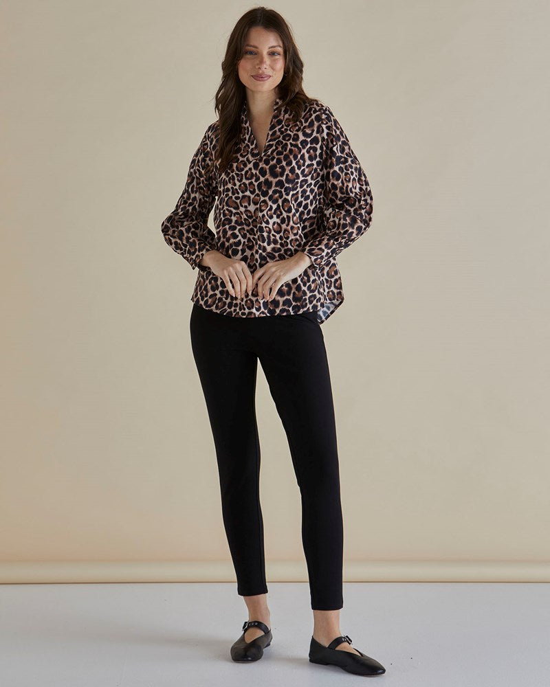 Pinot Blouse - Leopard