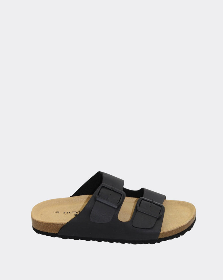 IBIZA - BLACK   HUMAN PREMIUM SHOES