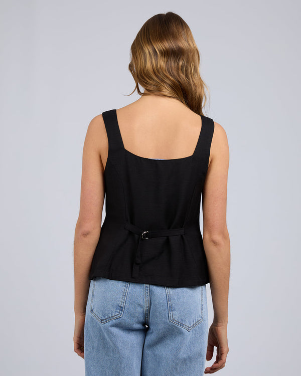 BANDERA TOP BLACK